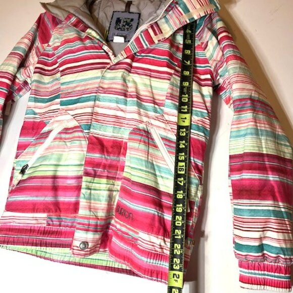 Burton Women's Snowboarding Dryride Faux Fur Trinity Stout Hitide Jacket Sz S - Picture 3 of 7